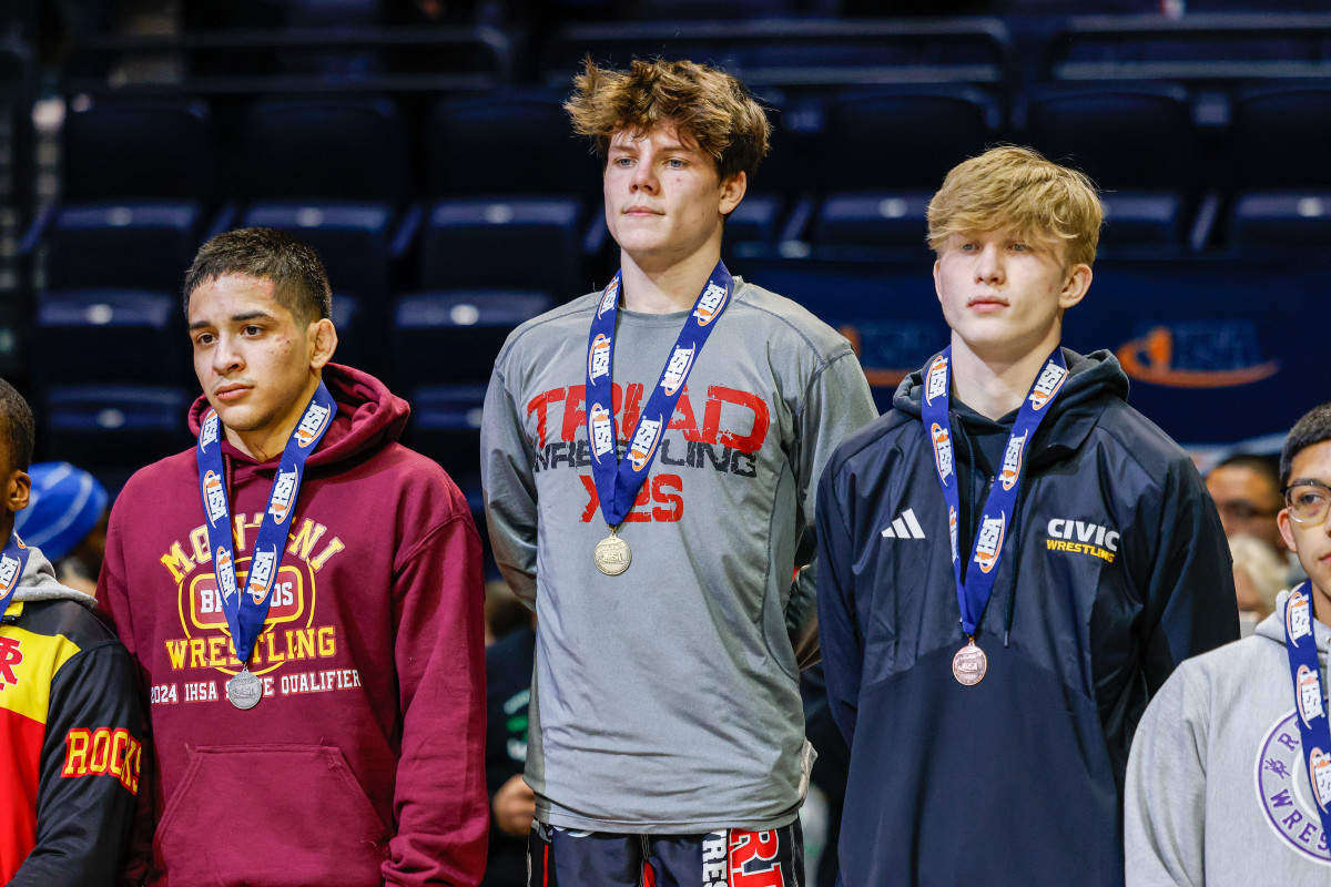 Illinois wrestling championships February 17 2024 Nate Latsch 26007